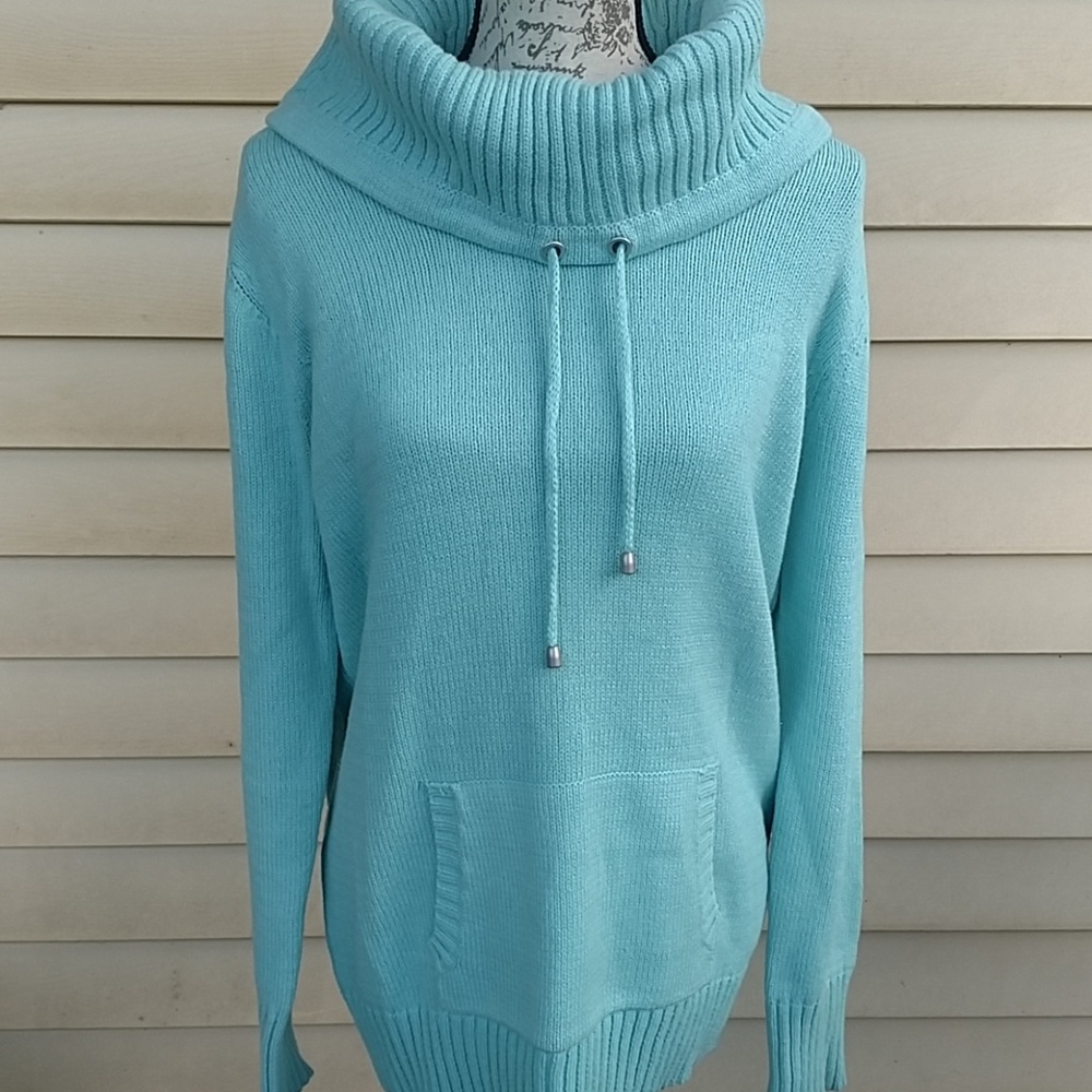 NWT Women's Preswick&Moore  L cowl neck  Sweater